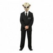 Alien Agent Barn Maskeraddräkt - Medium