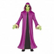 Alien med Kappa Maskeraddräkt - Medium