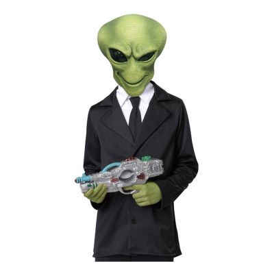 M.I.B Alien Barn Mask med Händer - One size