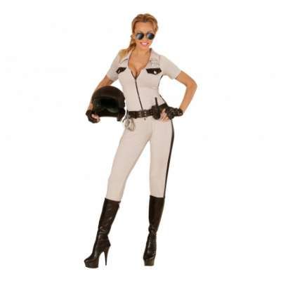 Amerikansk MC-Polis Maskeraddräkt - Small