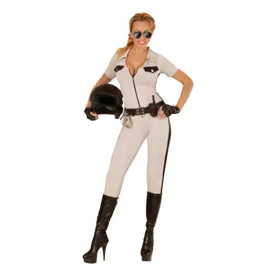 Amerikansk MC-Polis Maskeraddräkt - Small