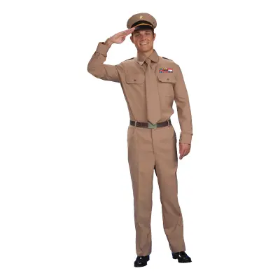 Amerikansk WW2 General Maskeraddräkt - One size