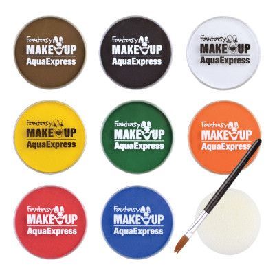 Ansikts- & Kroppsfärg Aqua Sminkset - Brun