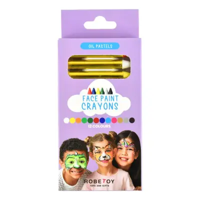 Ansiktsfärg Kritor Multi - 12-pack