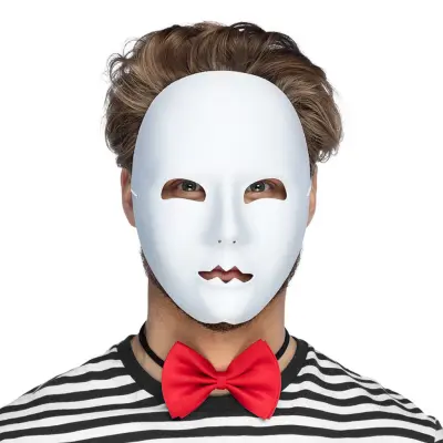 Ansiktsmask Mimartist Vit - One size