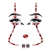 Ansiktssmycken Clown Face - One size
