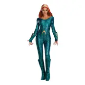 Aquaman Mera Deluxe Maskeraddräkt - X-Small