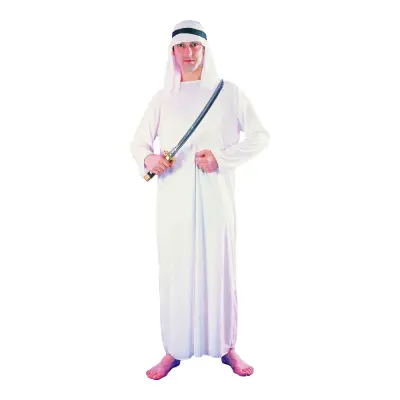 Arab Shejk Maskeraddräkt - One size