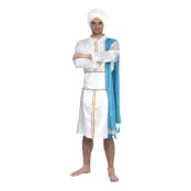 Arabisk Prins Vit Maskeraddräkt - Large