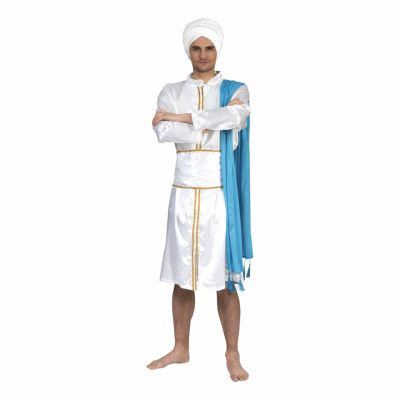 Arabisk Prins Vit Maskeraddräkt - Medium