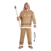 Arktisk Fiskare Maskeraddräkt - Medium