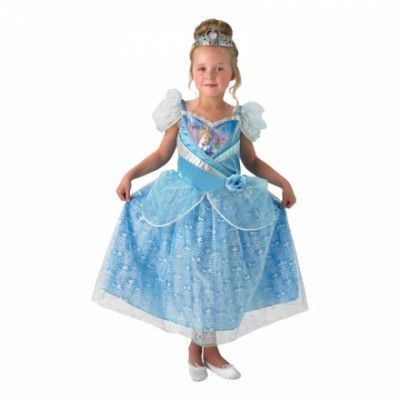 Askungen Skimrande Barn Maskeraddräkt