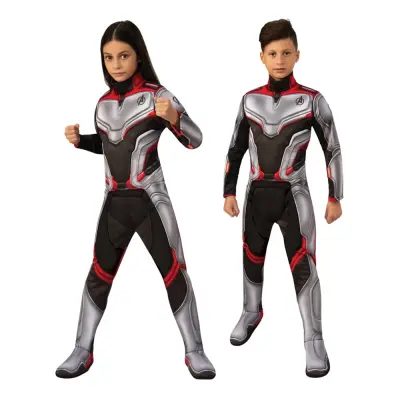 Avengers 4 Team Suit Deluxe Barn Maskeraddräkt - Small