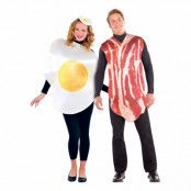 Bacon & Ägg Maskeraddräkt - Medium
