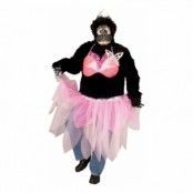 Ballerina Gorilla Maskeraddräkt