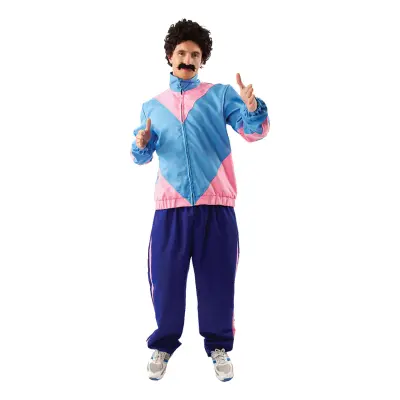 80-tals Träningsoverall Maskeraddräkt - Standard