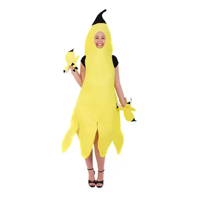 Bananklänning Maskeraddräkt - One size