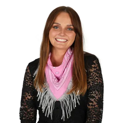 Bandana Cowboy Rosa
