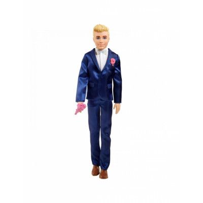 Barbie Brudgum Docka GTF36