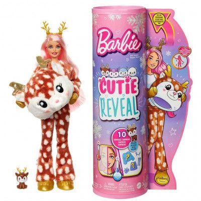 Barbie Cutie Reveal Winter Sparkle Rådjur