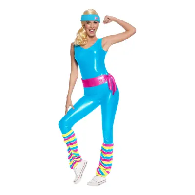 Barbie Träningsdress Maskeraddräkt - Small