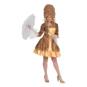 Barock Klänning Maskeraddräkt - Medium