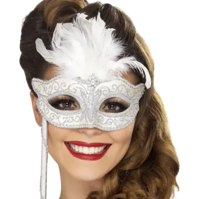 Baroque Ögonmask Vit