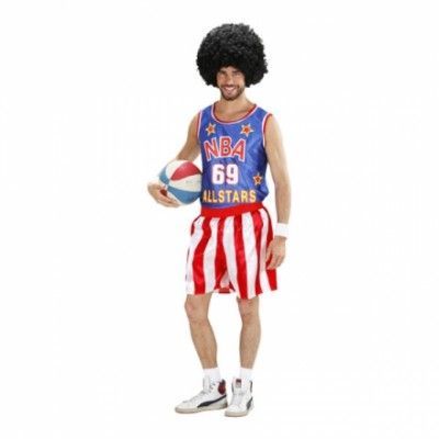 Basketbollspelare Maskeraddräkt - Small