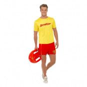 Baywatch med T-Shirt Maskeraddräkt - Large