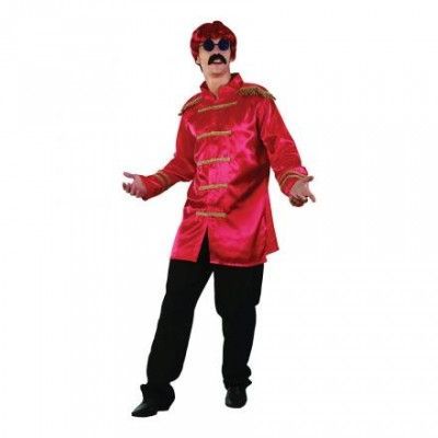 Beatles Röd Maskeraddräkt - One size