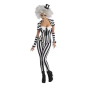 Beetlejuice Korsett Deluxe Maskeraddräkt - X-Small