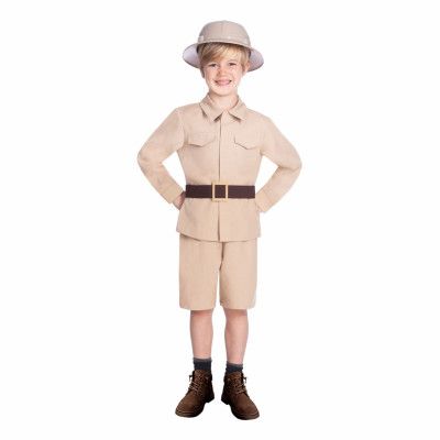 Beige Safari Barn Maskeraddräkt - Medium