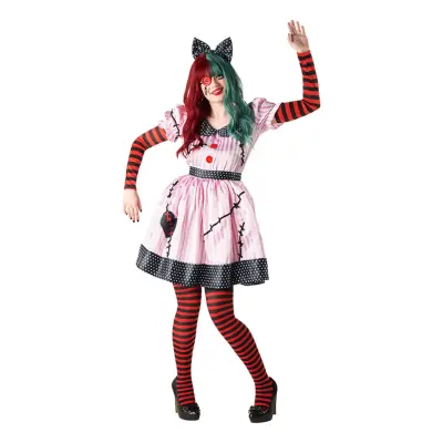 Besatt Docka Maskeraddräkt - Medium/Large