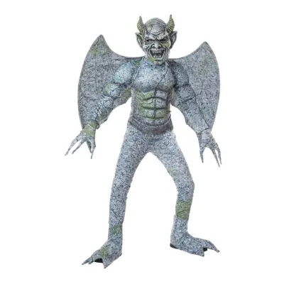 Bevingad Gargoyle Barn Maskeraddräkt - Medium