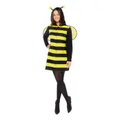 Bi Klänning Fleece Maskeraddräkt - Small/Medium