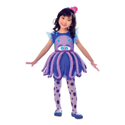 Bläckfisk Barn Maskeraddräkt - X-Small