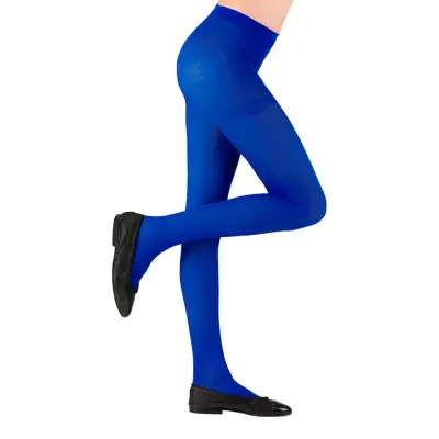 Blå Strumpbyxor för Barn - Medium