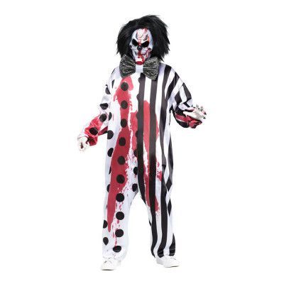 Blödande Clown Maskeraddräkt - One size
