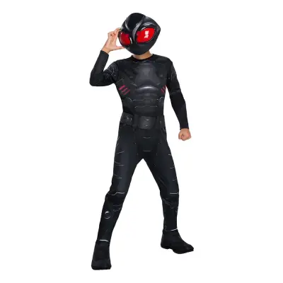 Black Manta Barn Maskeraddräkt - Small
