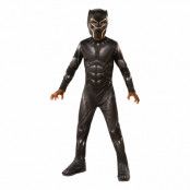 Black Panther Barn Maskeraddräkt - Large