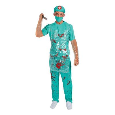 Blodig Kirurg Maskeraddräkt - Small