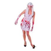 Blodig Klänning Maskeraddräkt - One size