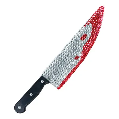Blodig Kniv med Strass