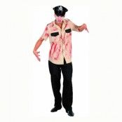 Blodig Polis Maskeraddräkt - One size