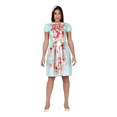 Blodig Tvilling Budget Maskeraddräkt - Large