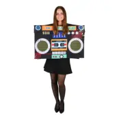Boombox Maskeraddräkt - One size