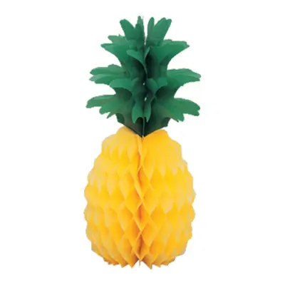 Bordsdekoration Honeycomb Ananas
