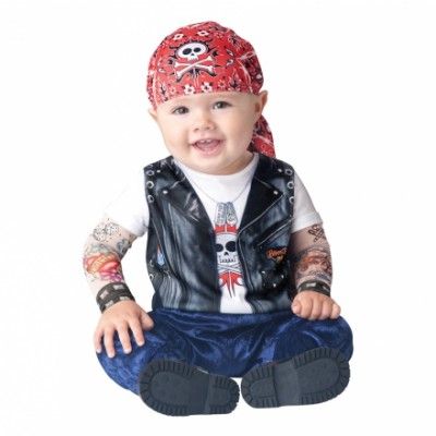 Born to be Wild Bebis Maskeraddräkt