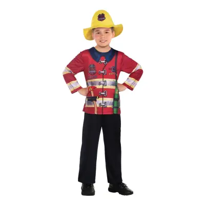 Brandman Barn Maskeraddräkt - Large