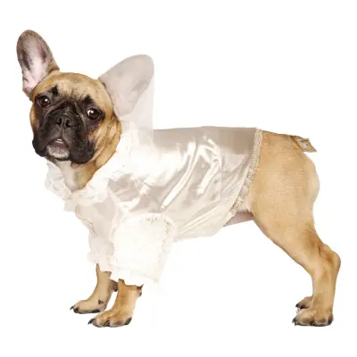 Brud Maskeraddräkt för Hund - Medium